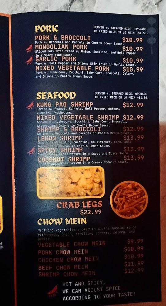Lucky Tiger Buffet Menu image 3